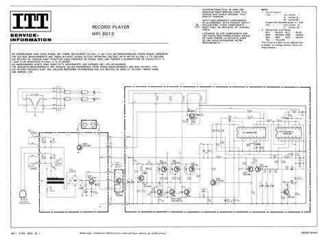 Itt Hifi 8013 Turntable Sch Service Manual Download Schematics Eeprom