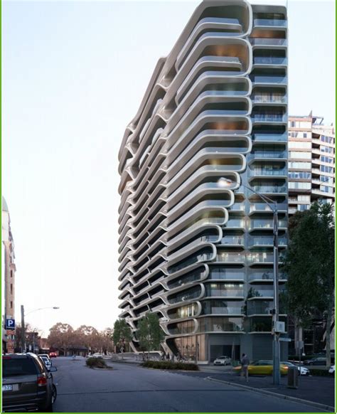 The Mayfair Melbourne At St Kildas Road Zaha Hadid Stunning Architect