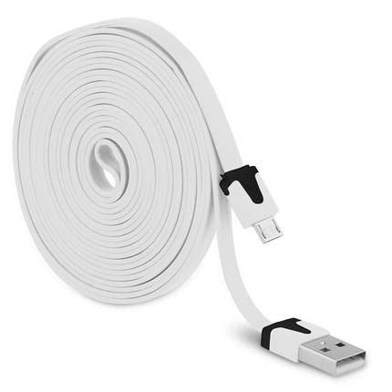 Купить Шнур кабель USB MICRO-USB 1м flat плоский в Киеве от компании ...