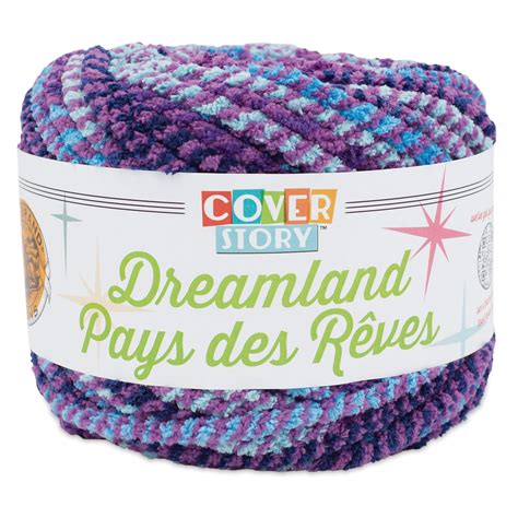 Lion Brand Cover Story Dreamland Yarn-Purple Mountains - Walmart.com