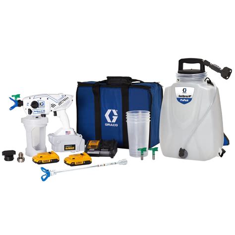 Graco Sanispray Hp Cordless Propack Airless Disinfectant System Mc