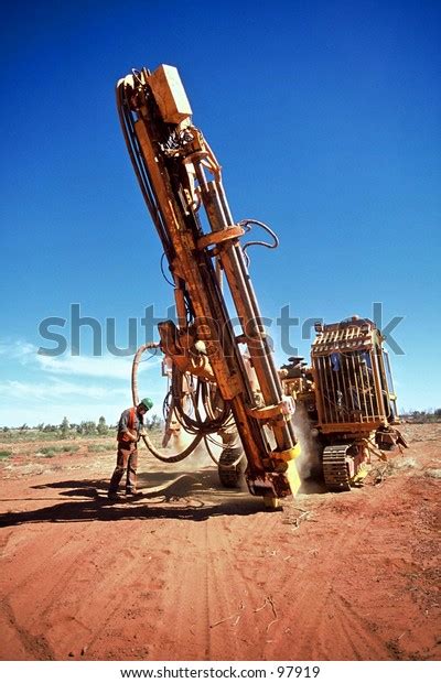 Drilling Rig Drilling Core Samples Gold Stock Photo (Edit Now) 97919