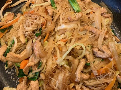 Taiwanese Fried Rice Noodles Phase Changes