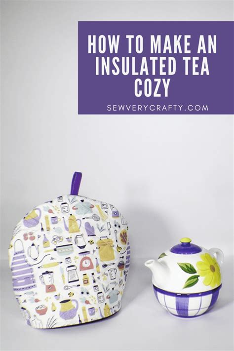 Beginner Insulated Tea Cozy Sewing Project With Free Pattern