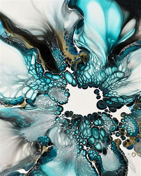 Giclee Fine Art Print Of My Original Fluid Acrylic Painting Printed On