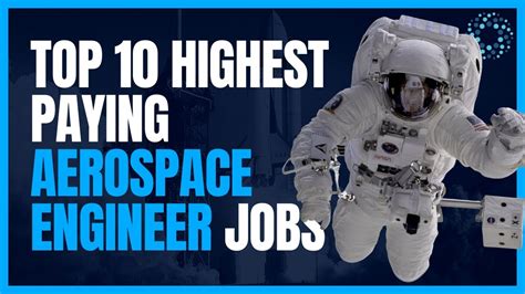 Top 10 Highest Paying Aerospace Engineer Jobs Youtube