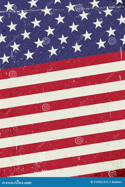 Grunge United States Of America Flag Abstract Patriotic Background