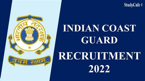 Indian Coast Guard Recruitment Check Post Pay Scale And How To