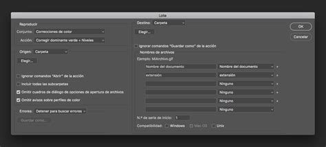 Acciones En Lote En Photoshop Blog