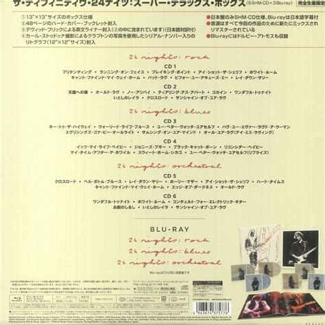 Eric Clapton Definitive Nights Japanese Deluxe Edition Cd At