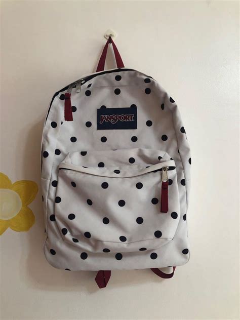 Jansport White Backpack With Black Specks Atelier Yuwa Ciao Jp