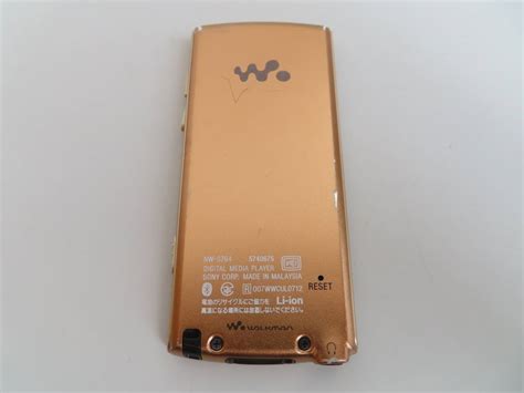 Yahoo オークション SONY WALKMAN Sシリーズ NW S764 8GB ゴールド B