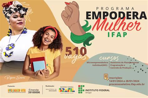 Programa Empodera Mulher Instituto Federal Oferece Mais De 500 Vagas