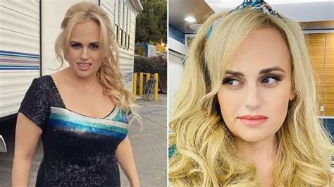 Rebel Wilson Stuns Her Fans In Figure Hugging Dress Who Call Her Inspirational Mirror Online