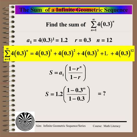 Ppt Aim What Are Geometric Sequences And Series Powerpoint