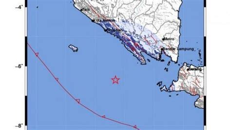 Tak Hanya Sigi Ternyata Lampung Juga Diguncang Gempa Berkekuatan M