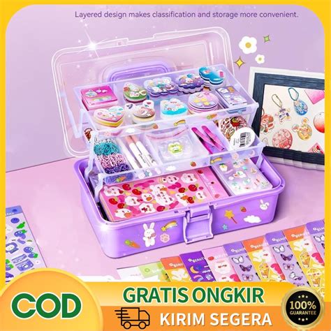 Jual Codguka Stiker Set Lucu Anak Hadiah Diy Gantungan Kunci Diy