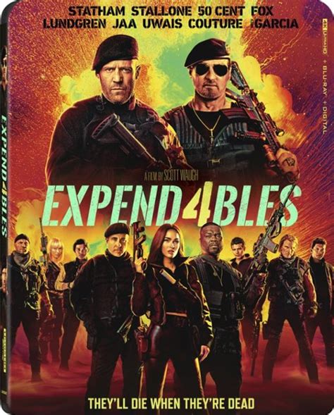 The Expendables 4 Includes Digital Copy 4k Ultra Hd Blu Rayblu Ray 2023 Best Buy