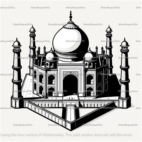Taj Mahal Svg Bundle Etsy