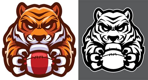 Tiger Football Logo Vector Images (over 500)