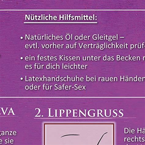 2er Set Yoni Massage Und Lingam Massage Ideal Für Die Erotische Massage 2 Karten Din A4