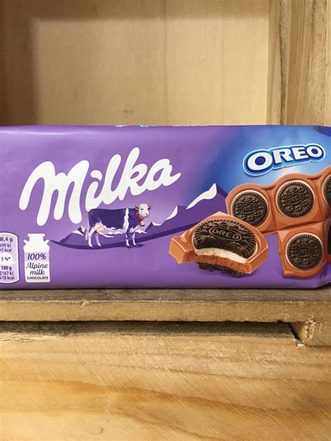 Milka Oreo Sandwich Chocolate Bar 92g & Low Price Foods Ltd