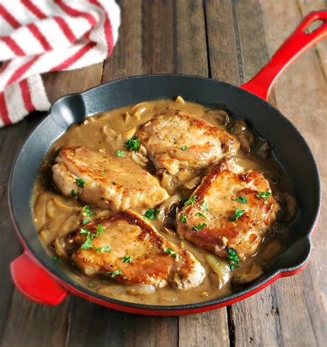 Cooks Illustrated Smothered Pork Chops In Onion Gravy Frugal Hausfrau