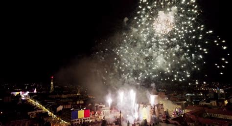 Ziua De Cluj Video Imagini Superbe De La Spectacolul De Drone I