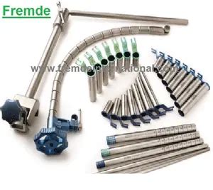 Catálogo de fabricantes de tubular lumbar mi retractor sistema conjunto