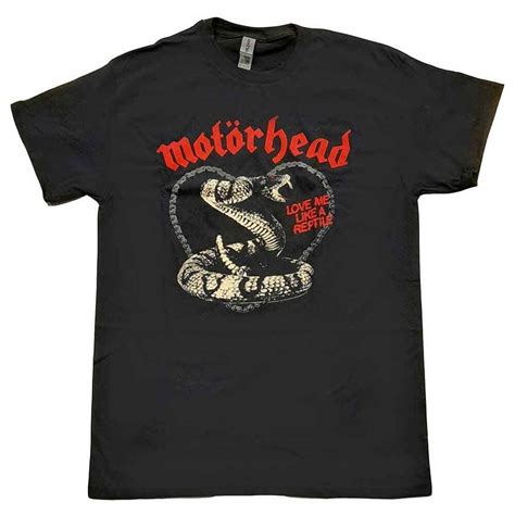 Motorhead Unisex T Shirt Love Me Like A Reptile Xx Large Ebay