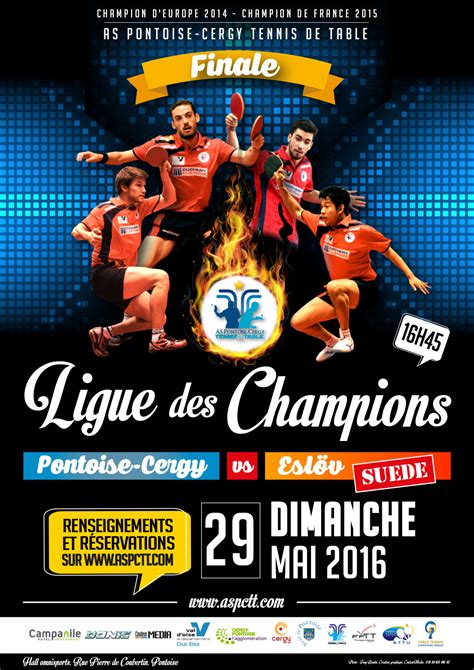 Finale Ligue Des Champions Mai Pontoise Cergy Ligue D Ile De