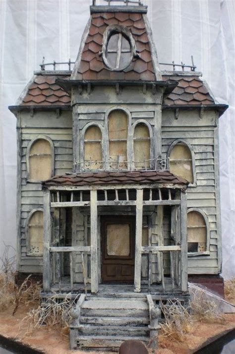 Pin By Nina Dove On Haunted Dollhouse Haunted House Craft Doll House