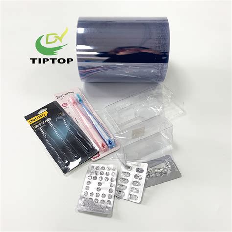 Tiptop Rigid Coloured Rigid Pvc Film For Pharmaceutical Packing