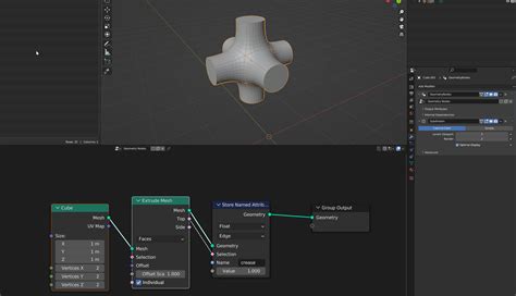 Crease Edges In Geometry Nodes Modeling Blender Artists Community