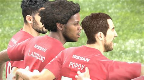 Pes 2019 Luiz Adriano Goal Spartak Mosca Krasnodar Premier Liga Russa