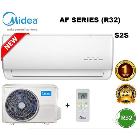 New Midea Air Conditioner Hp R Non Inverter Msafb Crn