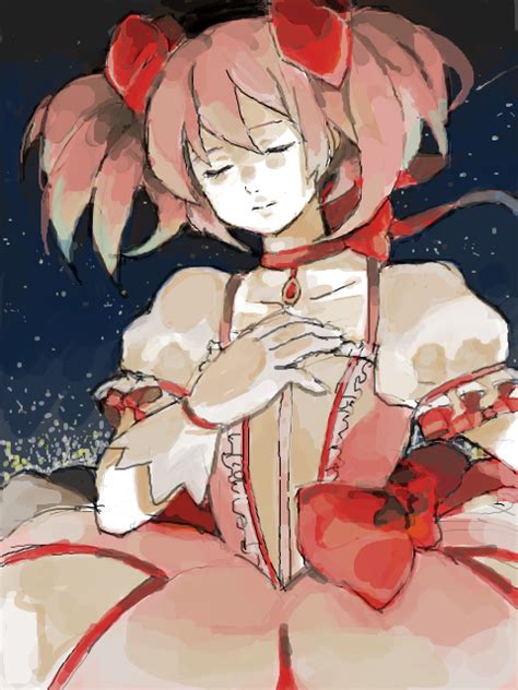 Safebooru Bow Closed Eyes Dress Eyes Closed Frills Gloves Hair Bow