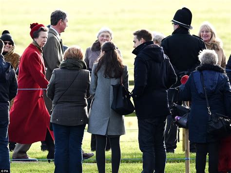 Royals gather at Sandringham for Christmas Eve service | Daily Mail Online