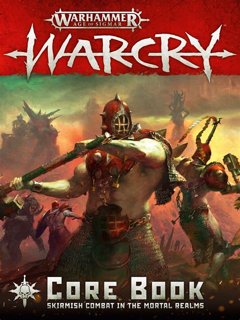 Warcry Core Book Warhammer Age Of Sigmar By Games Workshop Limited