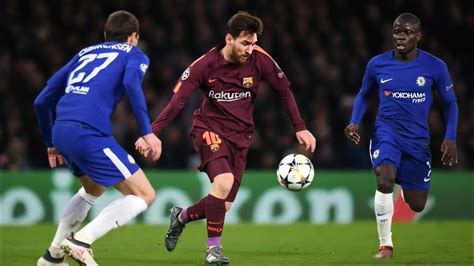 Messi Vs Chelsea Uefa Champions League Round 16 Leg 20172018 Hd