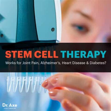 5 Stem Cell Therapy Benefits Uses How It Works Dr Axe