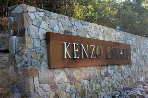 Entry Gate Picture Of Kenzo Estate Winery Napa Tripadvisor