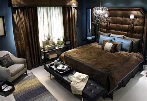 Blue And Brown Bedrooms Design Ideas