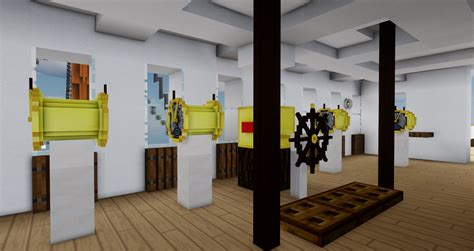 Minecraft Titanic Full Interior