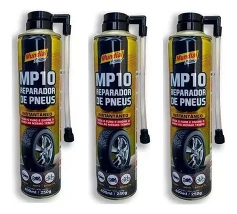 Spray Reparador Instant Neo Furo Pneu Mundial Prime Ml Frete Gr Tis