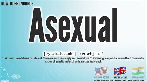 Asexual Pronunciation How To Pronounce Say Asexual Correctly