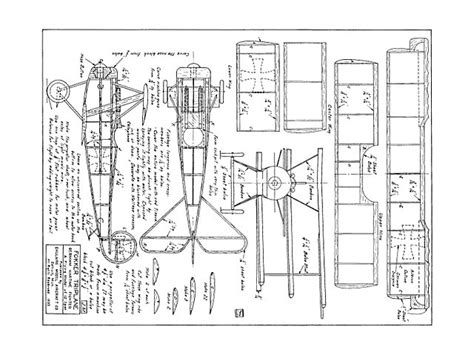 Oz Fokker Triplane Plan Free Download