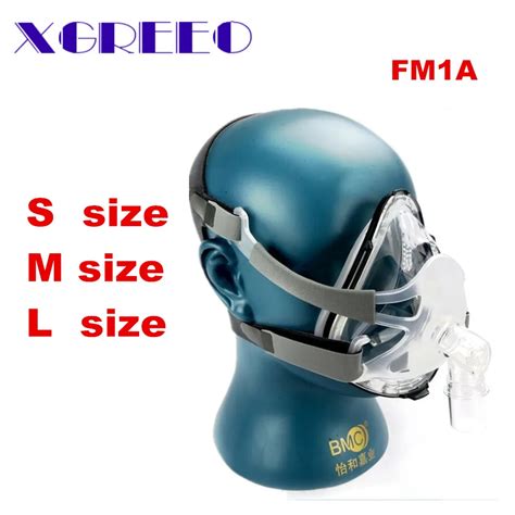 Xgreeo Fm A Full Face Mask For Cpap Bipap Machine Copd Snoring And