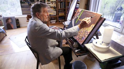 Tony Bennett paints, too! See the singer's art studio and works - TODAY.com