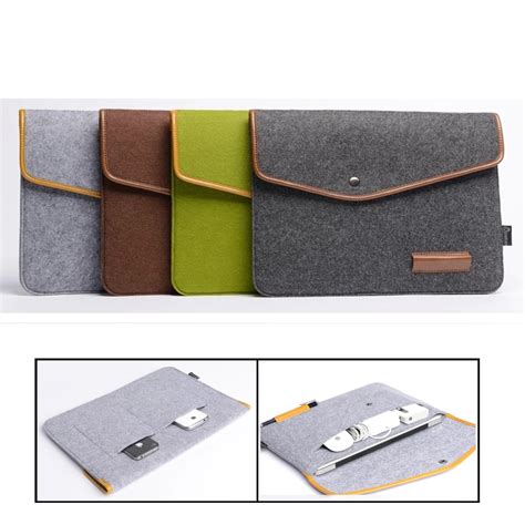 Wool Felt Laptop Sleeve Case Notebook Bag Sleeve Pouch 11 6 13 3 15